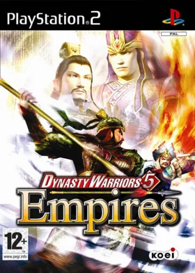 Dynasty Warriors 5 - Empires box cover front
